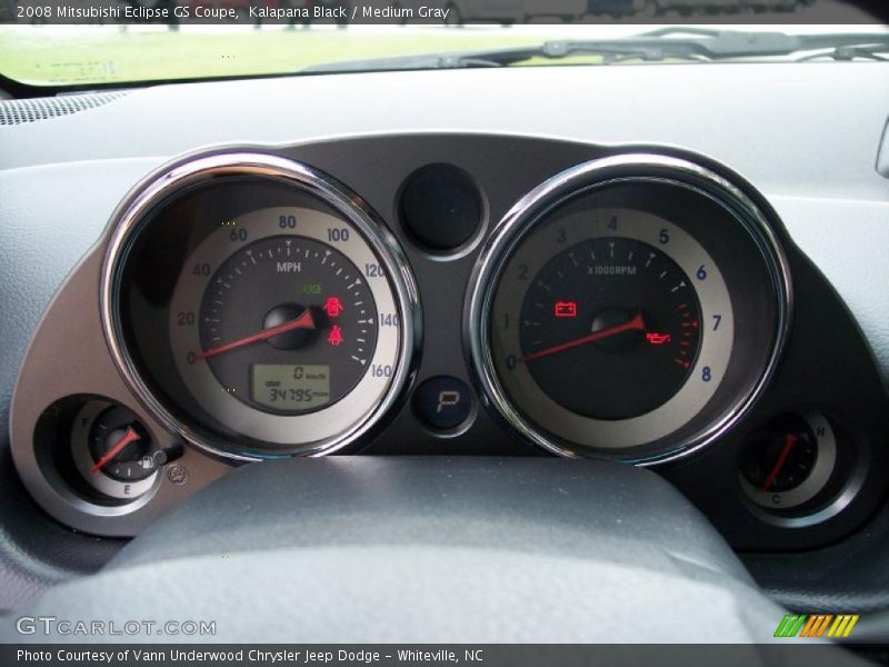 Kalapana Black / Medium Gray 2008 Mitsubishi Eclipse GS Coupe