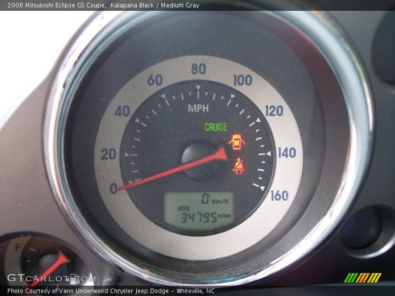 Kalapana Black / Medium Gray 2008 Mitsubishi Eclipse GS Coupe
