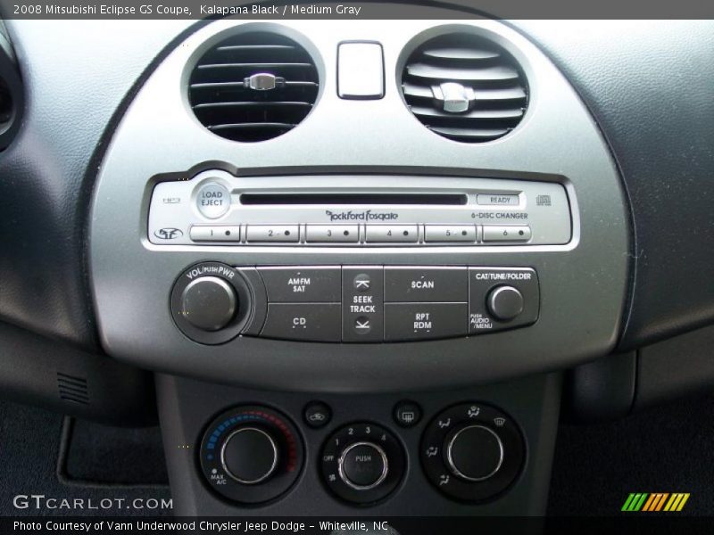 Kalapana Black / Medium Gray 2008 Mitsubishi Eclipse GS Coupe