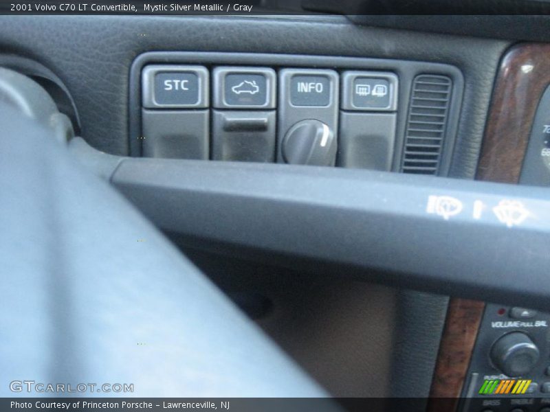 Mystic Silver Metallic / Gray 2001 Volvo C70 LT Convertible