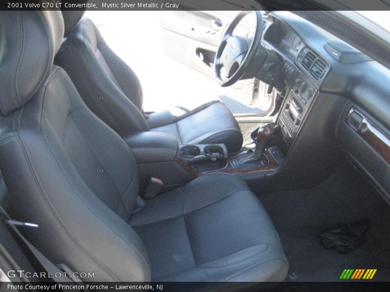 Mystic Silver Metallic / Gray 2001 Volvo C70 LT Convertible
