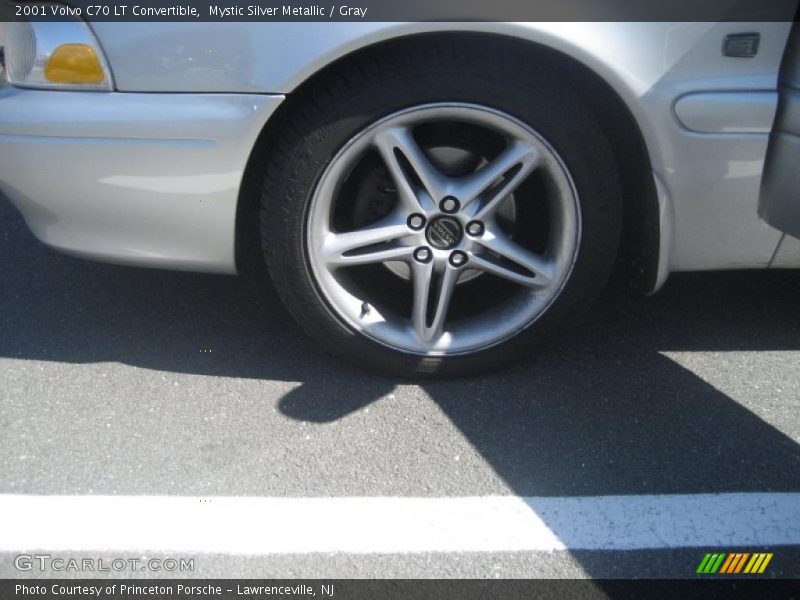 Mystic Silver Metallic / Gray 2001 Volvo C70 LT Convertible