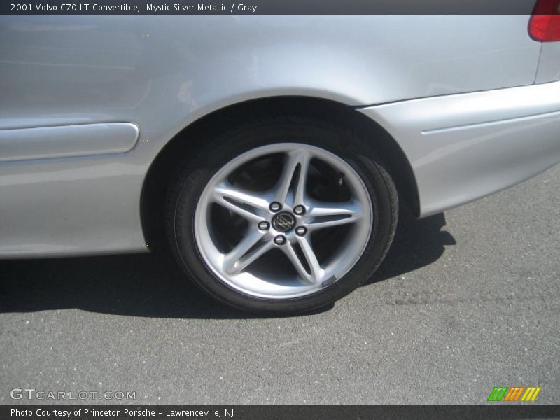 Mystic Silver Metallic / Gray 2001 Volvo C70 LT Convertible