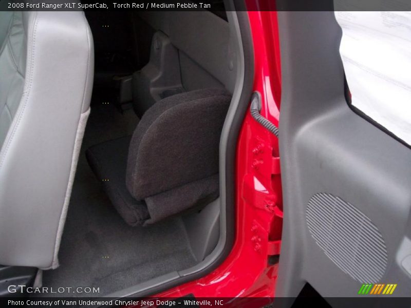 Torch Red / Medium Pebble Tan 2008 Ford Ranger XLT SuperCab