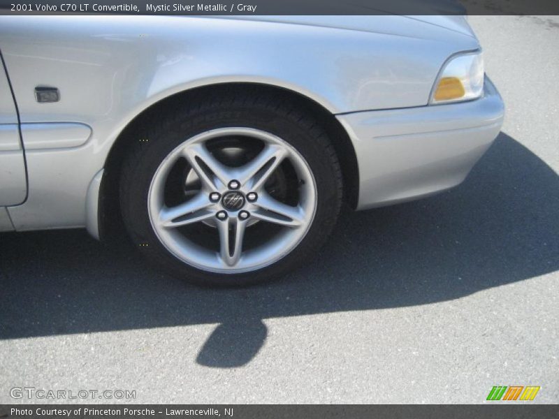 Mystic Silver Metallic / Gray 2001 Volvo C70 LT Convertible