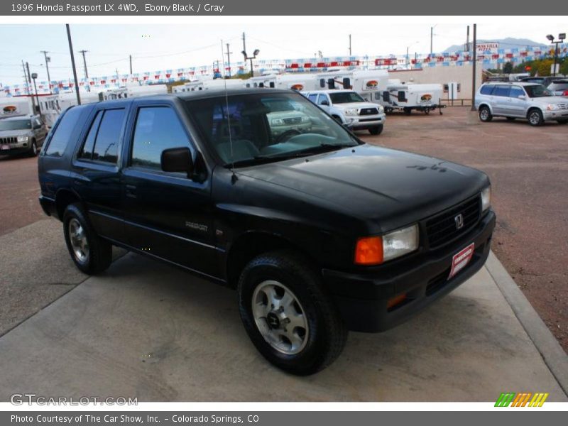 Ebony Black / Gray 1996 Honda Passport LX 4WD