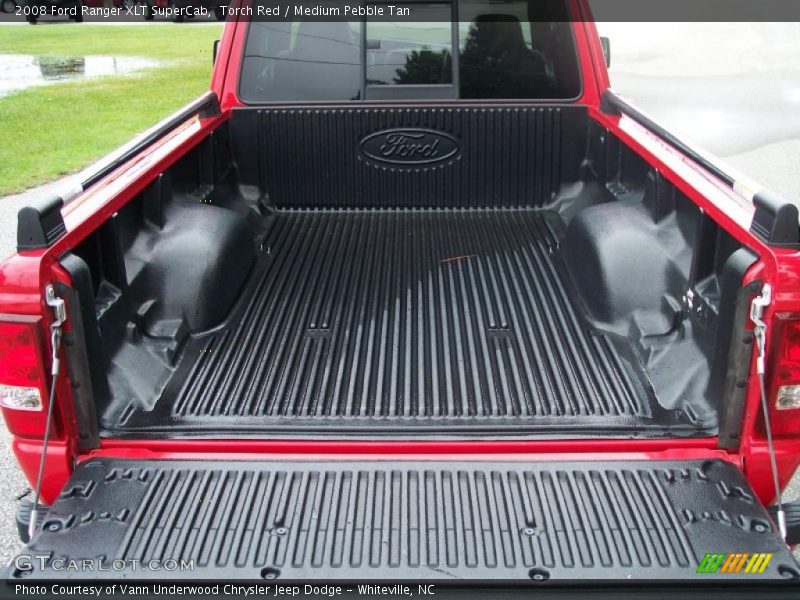 Torch Red / Medium Pebble Tan 2008 Ford Ranger XLT SuperCab