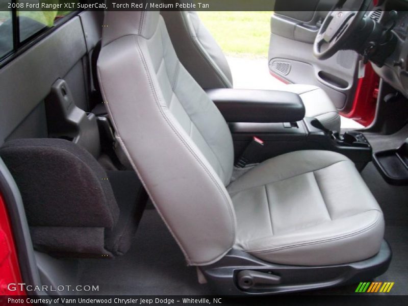 Torch Red / Medium Pebble Tan 2008 Ford Ranger XLT SuperCab