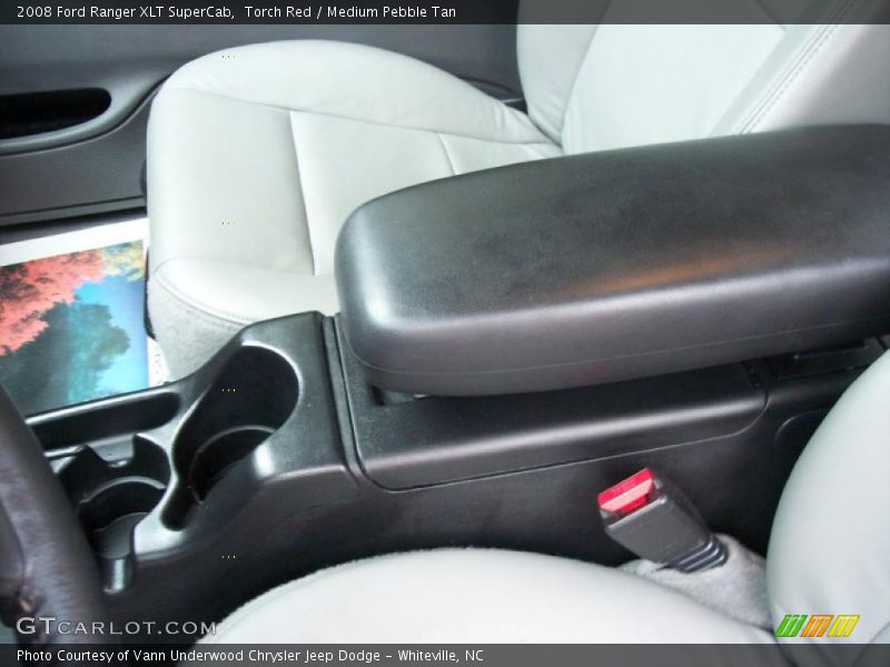 Torch Red / Medium Pebble Tan 2008 Ford Ranger XLT SuperCab