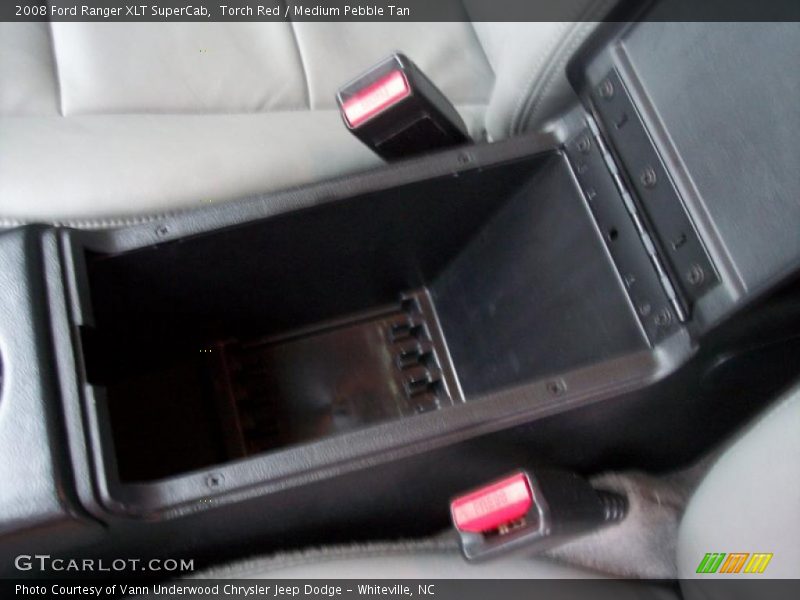 Torch Red / Medium Pebble Tan 2008 Ford Ranger XLT SuperCab