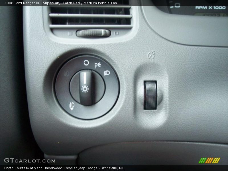 Torch Red / Medium Pebble Tan 2008 Ford Ranger XLT SuperCab