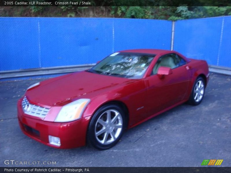 Crimson Pearl / Shale 2005 Cadillac XLR Roadster