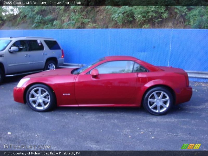 Crimson Pearl / Shale 2005 Cadillac XLR Roadster