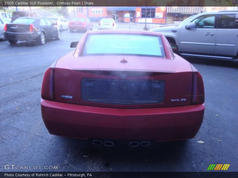 Crimson Pearl / Shale 2005 Cadillac XLR Roadster