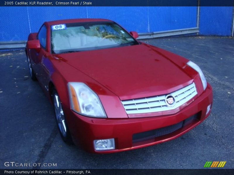 Crimson Pearl / Shale 2005 Cadillac XLR Roadster