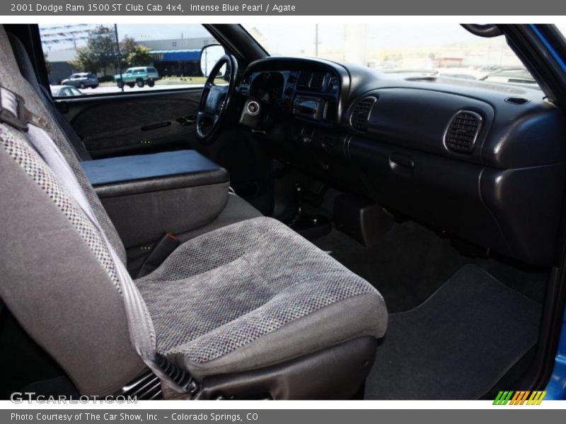 Intense Blue Pearl / Agate 2001 Dodge Ram 1500 ST Club Cab 4x4