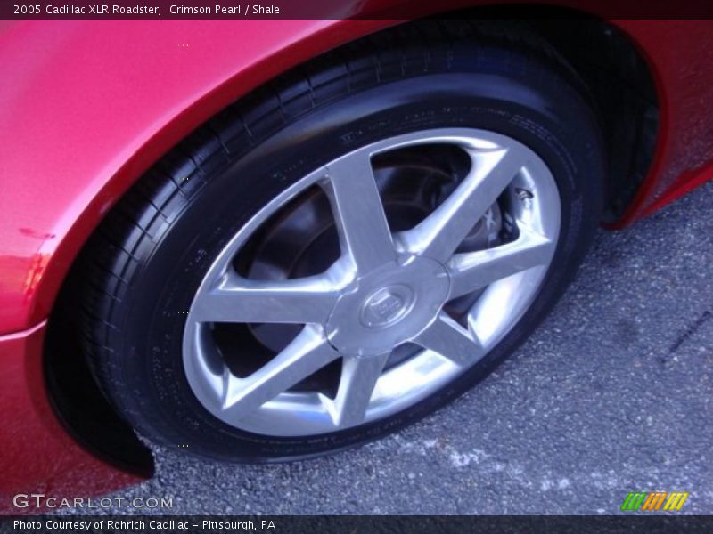 Crimson Pearl / Shale 2005 Cadillac XLR Roadster