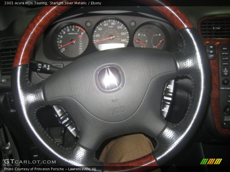 Starlight Silver Metallic / Ebony 2003 Acura MDX Touring
