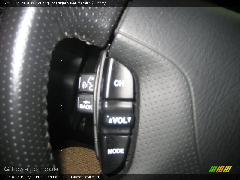 Starlight Silver Metallic / Ebony 2003 Acura MDX Touring
