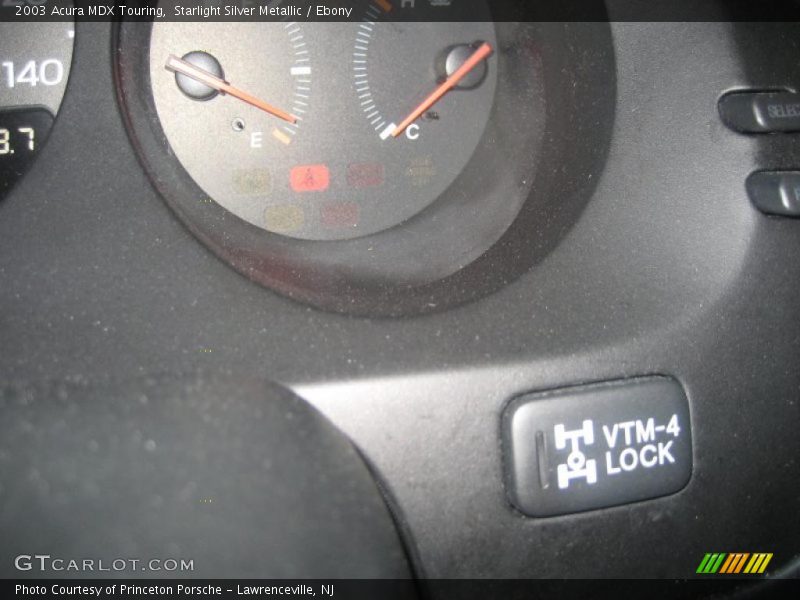 Starlight Silver Metallic / Ebony 2003 Acura MDX Touring