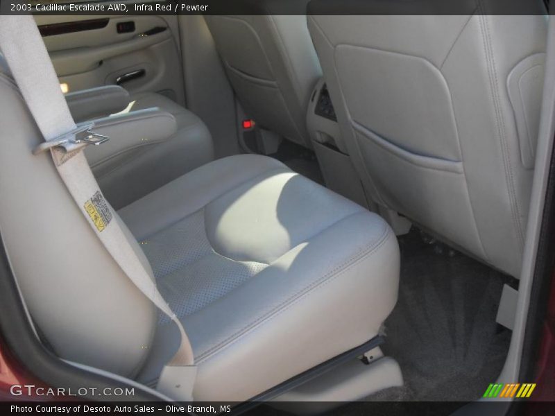 Infra Red / Pewter 2003 Cadillac Escalade AWD