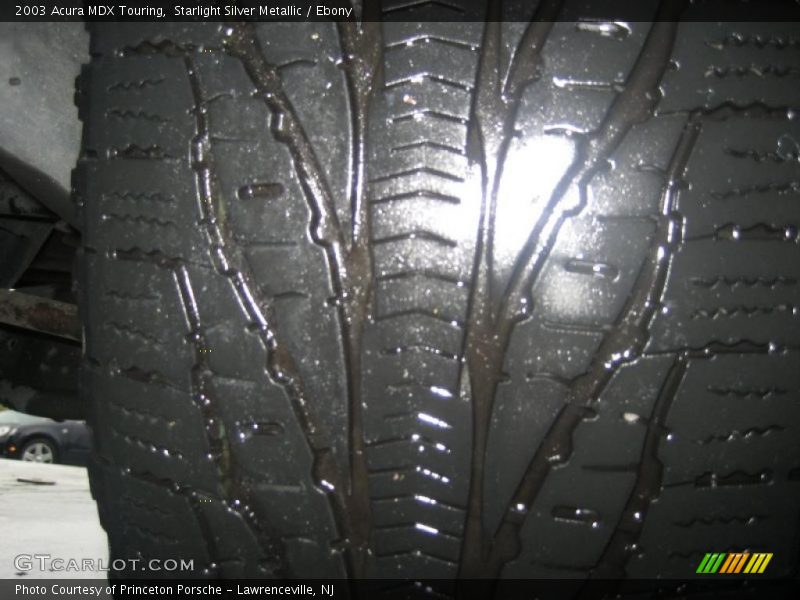 Starlight Silver Metallic / Ebony 2003 Acura MDX Touring