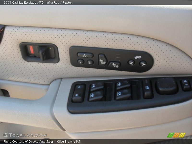 Infra Red / Pewter 2003 Cadillac Escalade AWD