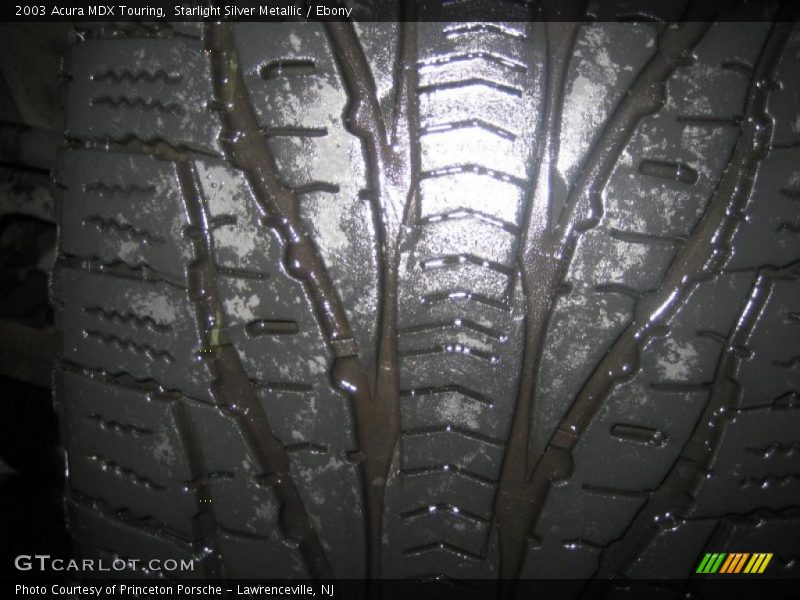 Starlight Silver Metallic / Ebony 2003 Acura MDX Touring