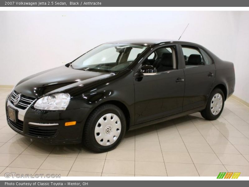 Black / Anthracite 2007 Volkswagen Jetta 2.5 Sedan