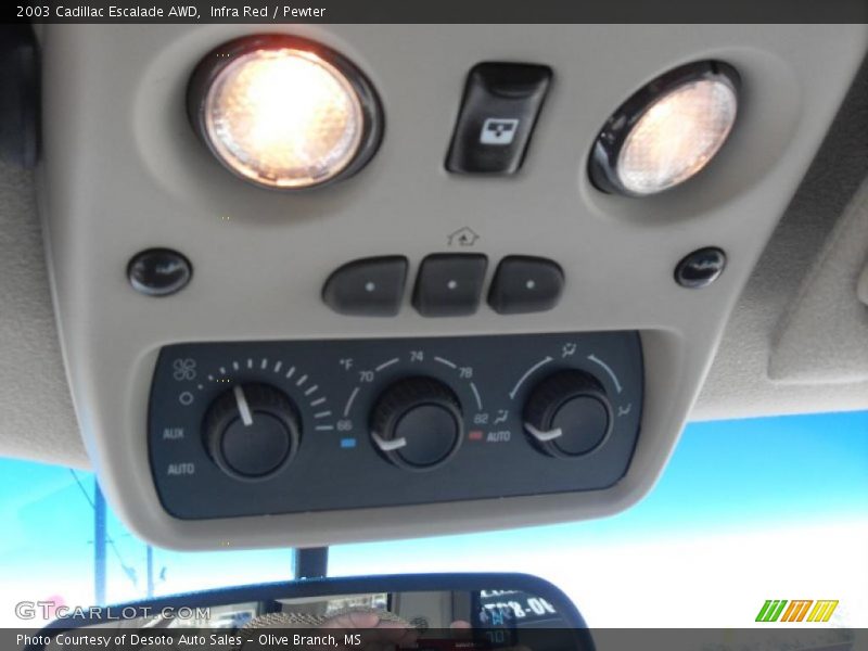 Infra Red / Pewter 2003 Cadillac Escalade AWD