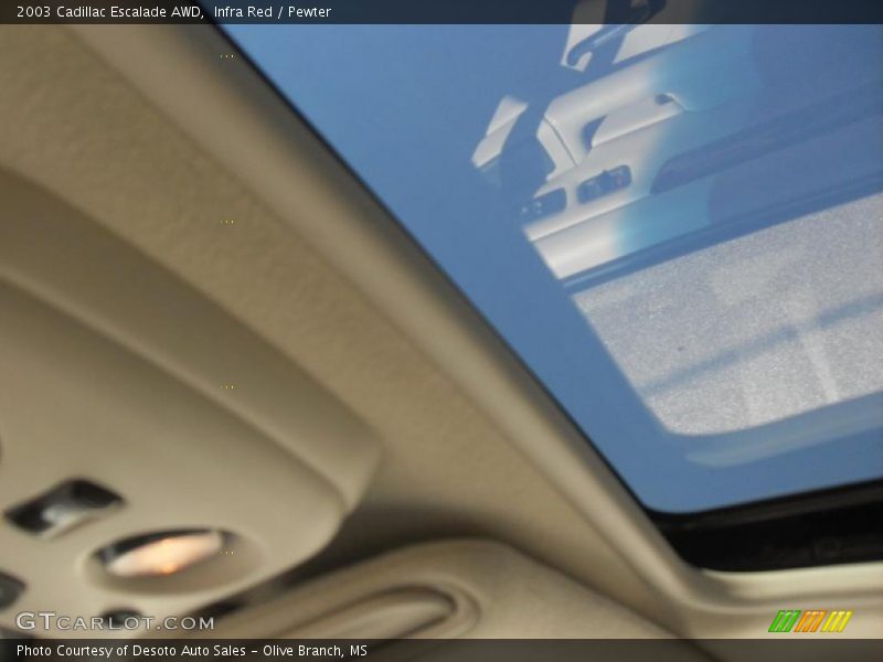 Infra Red / Pewter 2003 Cadillac Escalade AWD