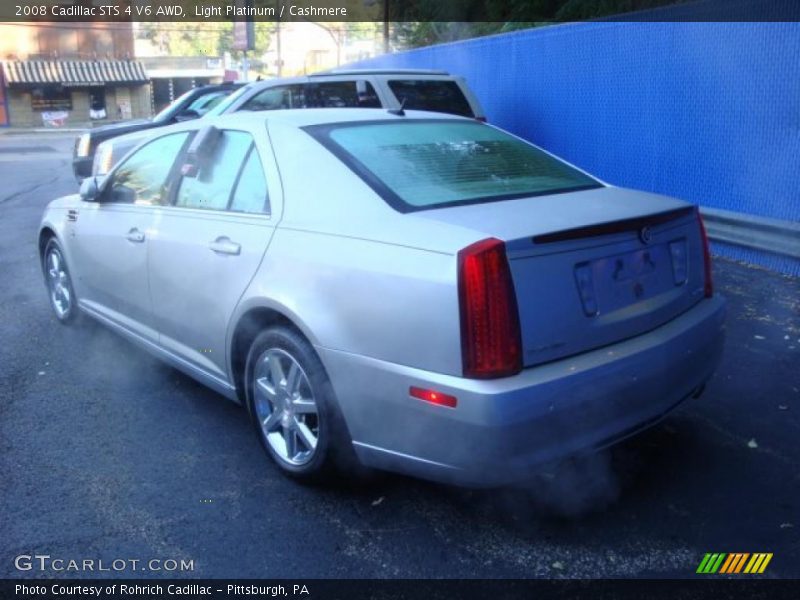 Light Platinum / Cashmere 2008 Cadillac STS 4 V6 AWD