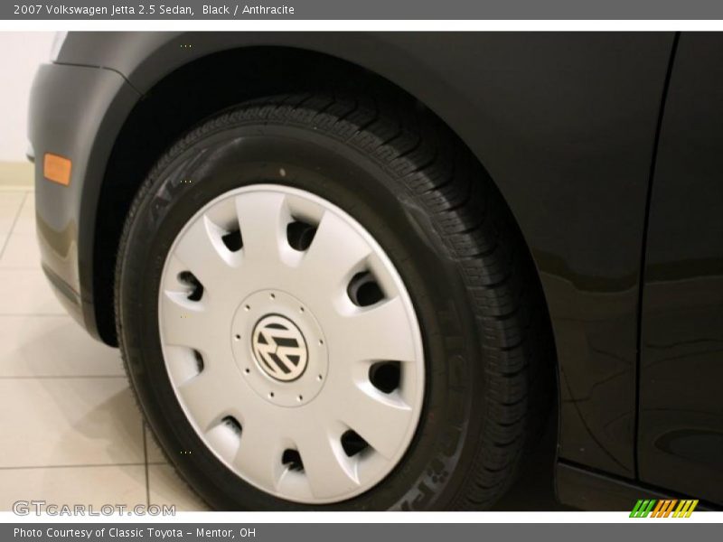 Black / Anthracite 2007 Volkswagen Jetta 2.5 Sedan