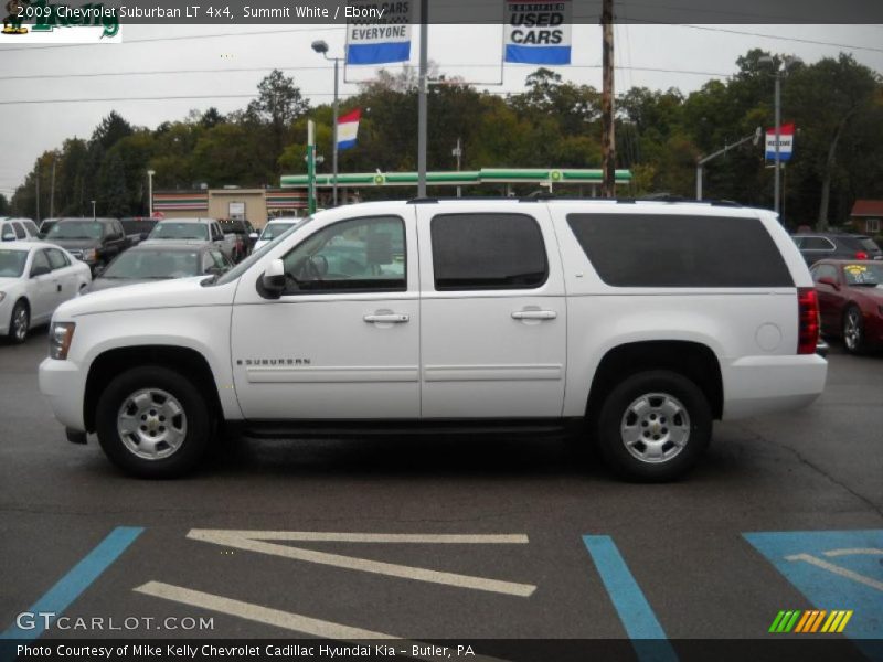Summit White / Ebony 2009 Chevrolet Suburban LT 4x4