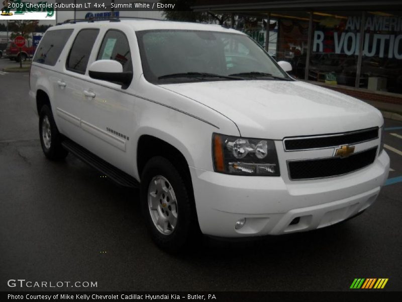 Summit White / Ebony 2009 Chevrolet Suburban LT 4x4