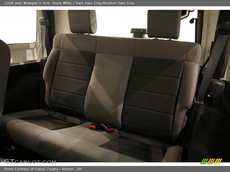 Stone White / Dark Slate Gray/Medium Slate Gray 2008 Jeep Wrangler X 4x4