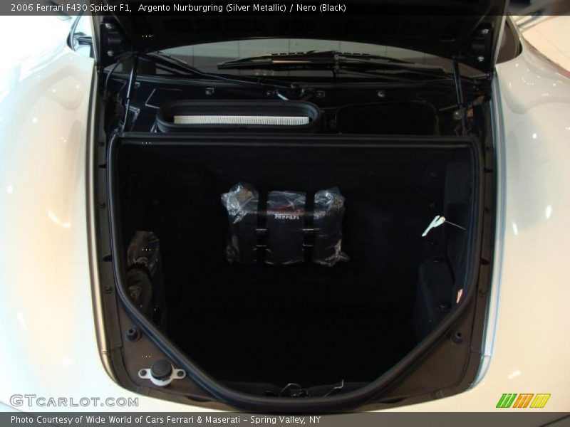 Argento Nurburgring (Silver Metallic) / Nero (Black) 2006 Ferrari F430 Spider F1