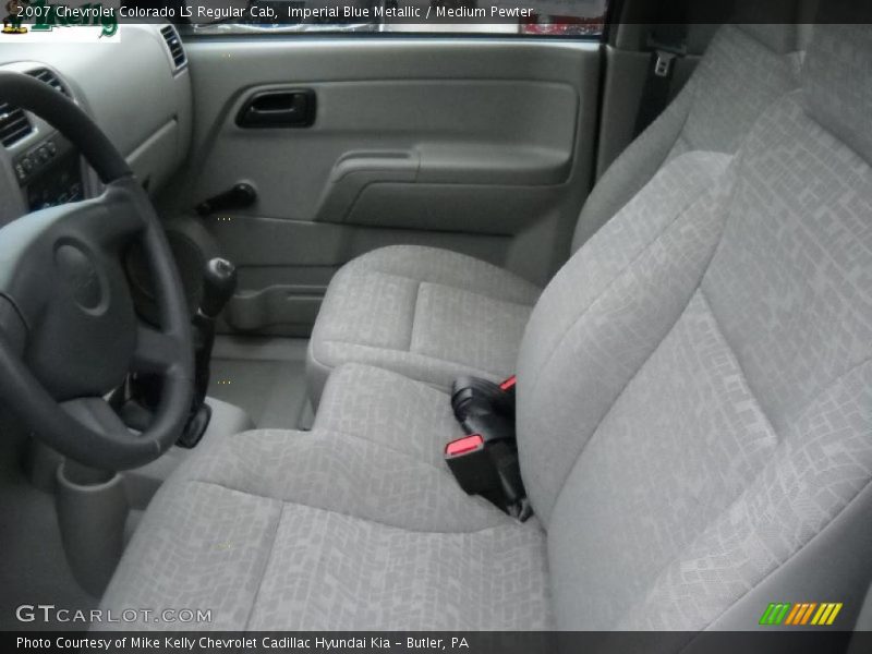 Imperial Blue Metallic / Medium Pewter 2007 Chevrolet Colorado LS Regular Cab