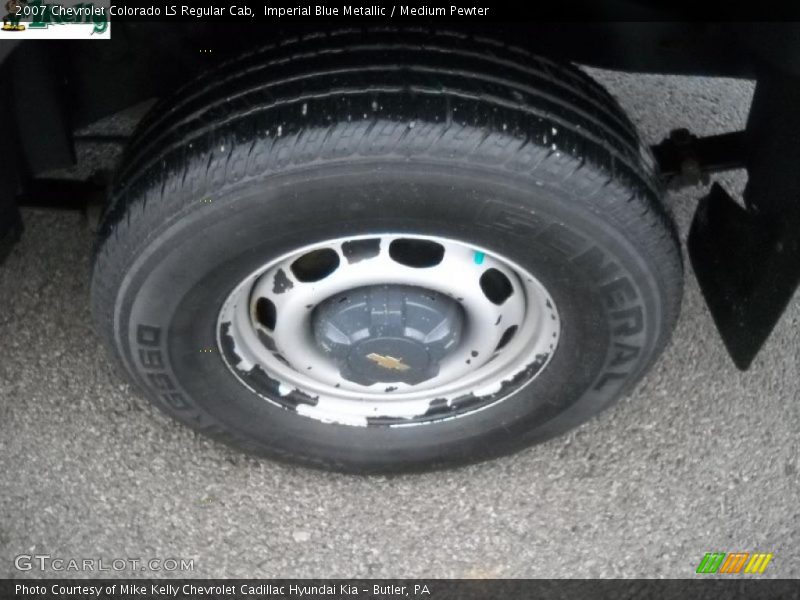 Imperial Blue Metallic / Medium Pewter 2007 Chevrolet Colorado LS Regular Cab