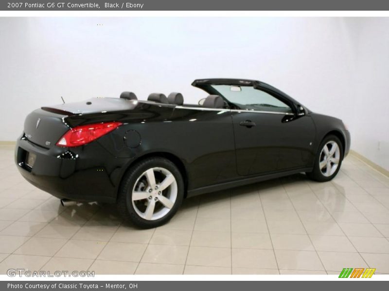 Black / Ebony 2007 Pontiac G6 GT Convertible