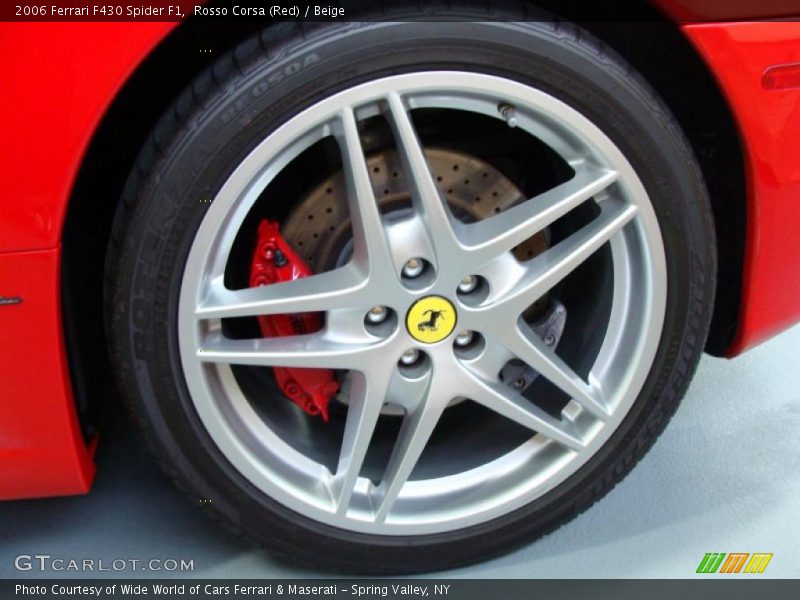 Rosso Corsa (Red) / Beige 2006 Ferrari F430 Spider F1