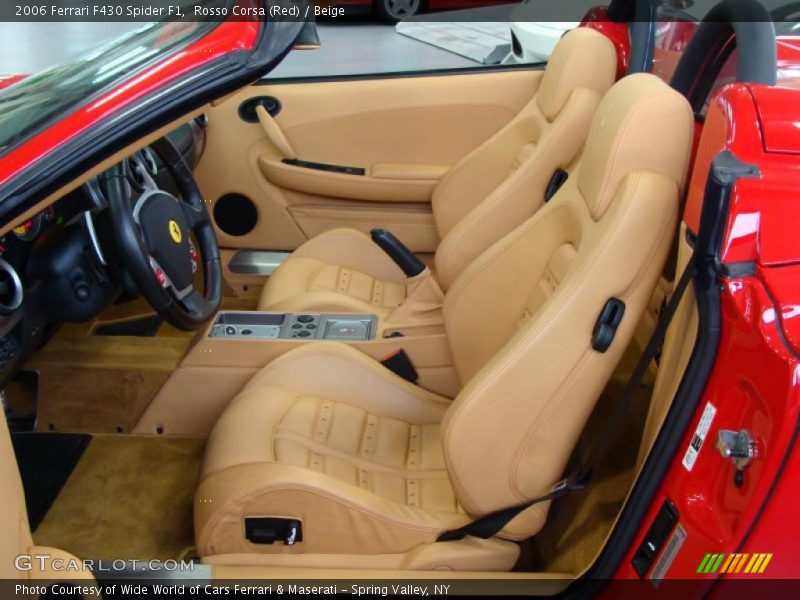 2006 F430 Spider F1 Beige Interior