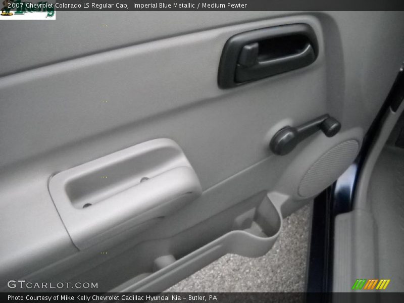 Imperial Blue Metallic / Medium Pewter 2007 Chevrolet Colorado LS Regular Cab