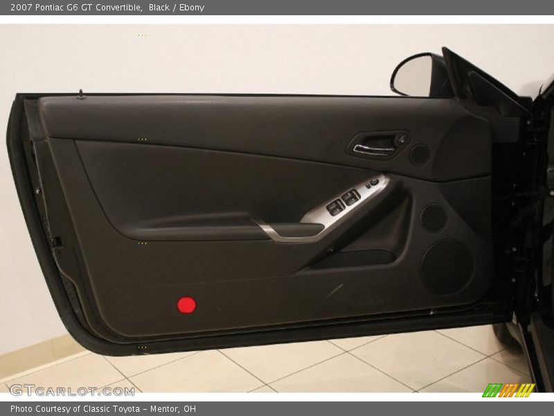 Black / Ebony 2007 Pontiac G6 GT Convertible