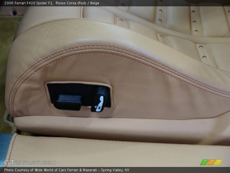 Rosso Corsa (Red) / Beige 2006 Ferrari F430 Spider F1