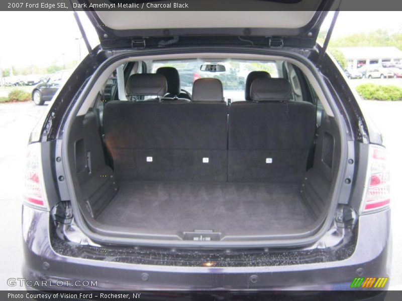 Dark Amethyst Metallic / Charcoal Black 2007 Ford Edge SEL