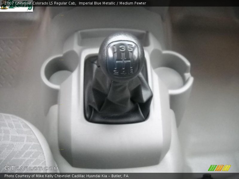 Imperial Blue Metallic / Medium Pewter 2007 Chevrolet Colorado LS Regular Cab