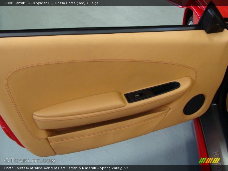 Rosso Corsa (Red) / Beige 2006 Ferrari F430 Spider F1