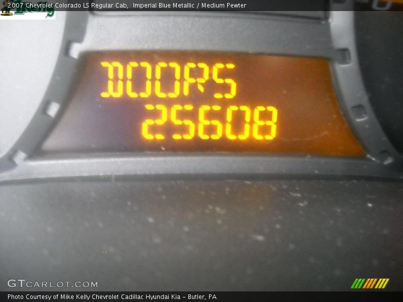 Imperial Blue Metallic / Medium Pewter 2007 Chevrolet Colorado LS Regular Cab