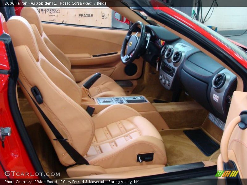  2006 F430 Spider F1 Beige Interior